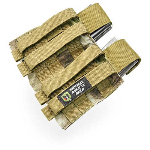 TAG MOLLE åޥݡ 2pc/A-TACS AU<br>tactical assault gear ƥ  ۥߥ꥿꡼ ХХ륲 Х M4 ޥ ݡ MOLLE