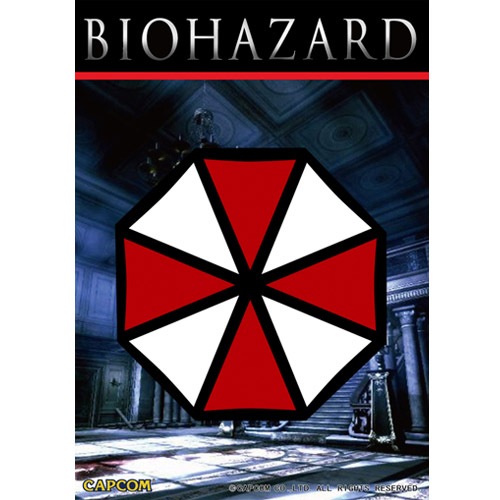 BIOHAZARD Umbrella ɽѥå<br>ڥХϥ Umbrella Embroidery Patchۥ֥ resident evil  ץ  CAPCOM ɽ åڥ ٥륯 ߥ꥿꡼ 奢 Х  ꡼ ޥåơ ֥