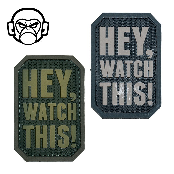 MSM Hey Watch This Patch<br>MIL-SPEC MONKEY إ å ǥ ѥåۥߥ꥿꡼ ХХ륲 åڥ ٥륯դ