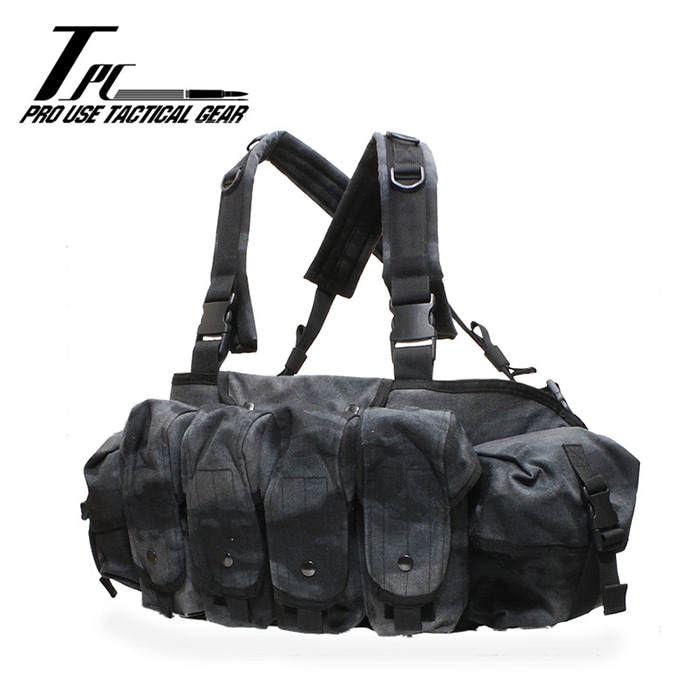 TP �Хȥ륹�ȥ饤�� �������� �ϡ��ͥ�/A-TACS LE <br>��tactical performance Battle Strike Chest Harness�� ��� �ߥ꥿�꡼ ���Х� �����ȥɥ� �Х��� �ġ���� ��������� �º� ���� �ʥ����� �٥륯�� �ɥåȥܥ��� OUTLET SALE 30%OFF