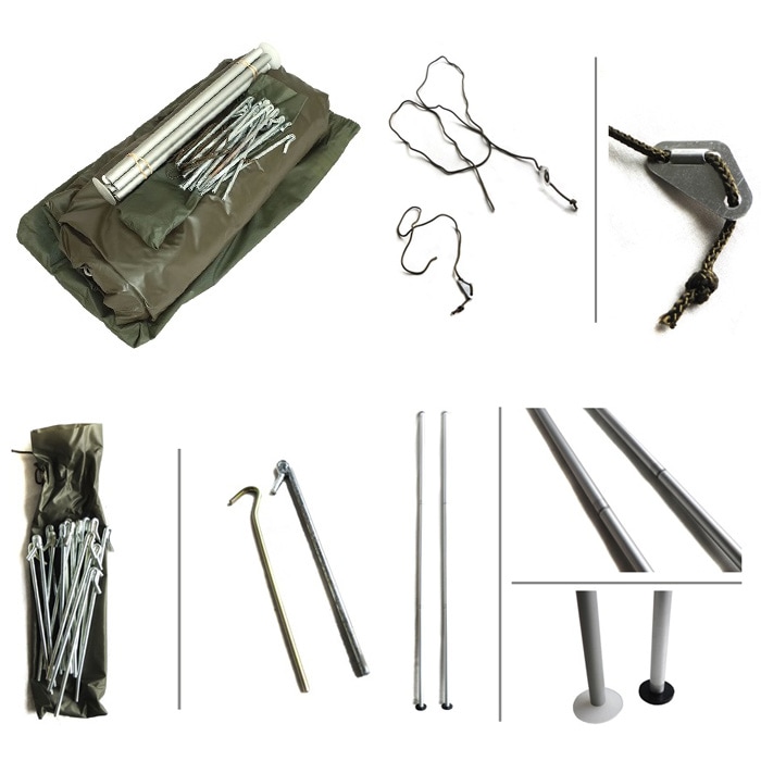 �ե�󥹷� F1 �ƥ�ȥ��å� ���꡼�� / �ǥåɥ��ȥå�<br>��french tent set olive deadstock�ۥߥ꥿�꡼ �����ȥɥ� ������