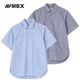 AVIREX BASIC CHAMBRAY S/S SLEEVE SHIRT<br>�ڥ�������å��� �١����å� �����֥졼 Ⱦµ����ġ�7833923003 ��� �ߥ꥿�꡼ �����ȥɥ� �����奢�� �����٥졼����� �١����å� ����åɥ��顼 ���ӥ�å��� Ⱦµ����� �֥롼 �ƥ���� S/S