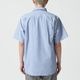 AVIREX BASIC CHAMBRAY S/S SLEEVE SHIRT<br>�ڥ�������å��� �١����å� �����֥졼 Ⱦµ����ġ�7833923003 ��� �ߥ꥿�꡼ �����ȥɥ� �����奢�� �����٥졼����� �١����å� ����åɥ��顼 ���ӥ�å��� Ⱦµ����� �֥롼 �ƥ���� S/S