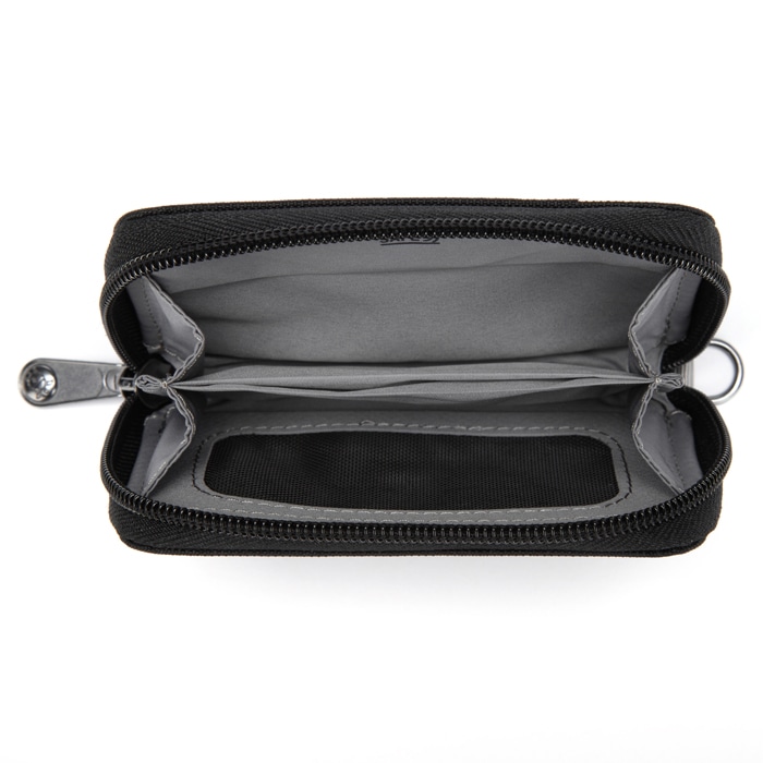 PacSafe RFID SAFE CARD WALLET <br>�ڥѥå������� RFIG �����ե����ɥ�����åȡۥ�� �ߥ꥿�꡼ �����奢�� �����ȥɥ� ι�� �л� EDC  ������ ���� �������ƥ� pacsefe PACSAFE ��ǥ����� ���åץ�����å� �����ɥ����� ����