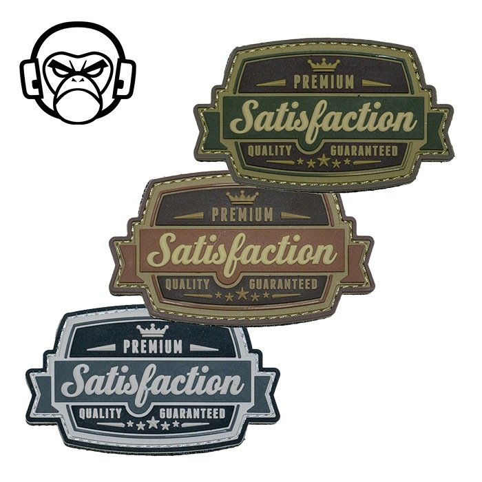 MSM Satisfaction PVC Patch<br>MIL-SPEC MONKEY ƥե PVC ѥåۥߥ꥿꡼ ХХ륲 åڥ ٥륯դ