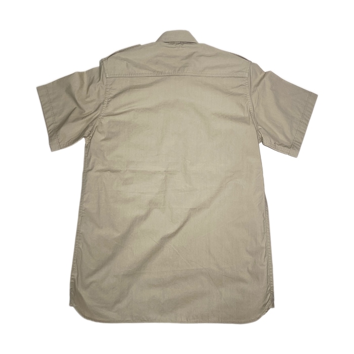 HOUSTON 15PT002 ARMY S/S SHIRT<br>�ڥҥ塼���ȥ� �����ߡ� Ⱦµ����ġ�<br>���  �ߥ꥿�꡼ �����ȥɥ� �����奢�� �ߥ꥿�꡼����� ���ݡ���å� Ⱦµ����� �ҥ塼���ȥ� ��ץꥫ ������