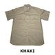 HOUSTON 15PT002 ARMY S/S SHIRT<br>�ڥҥ塼���ȥ� �����ߡ� Ⱦµ����ġ�<br>���  �ߥ꥿�꡼ �����ȥɥ� �����奢�� �ߥ꥿�꡼����� ���ݡ���å� Ⱦµ����� �ҥ塼���ȥ� ��ץꥫ ������