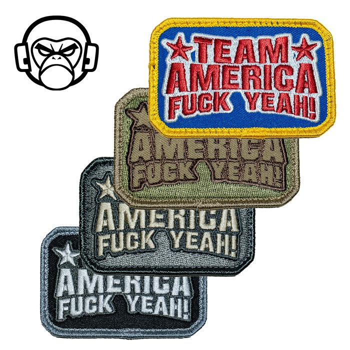 MSM Team America Patch<br>MIL-SPEC MONKEY  ꥫ ѥåۥߥ꥿꡼ ХХ륲 åڥ ٥륯դ