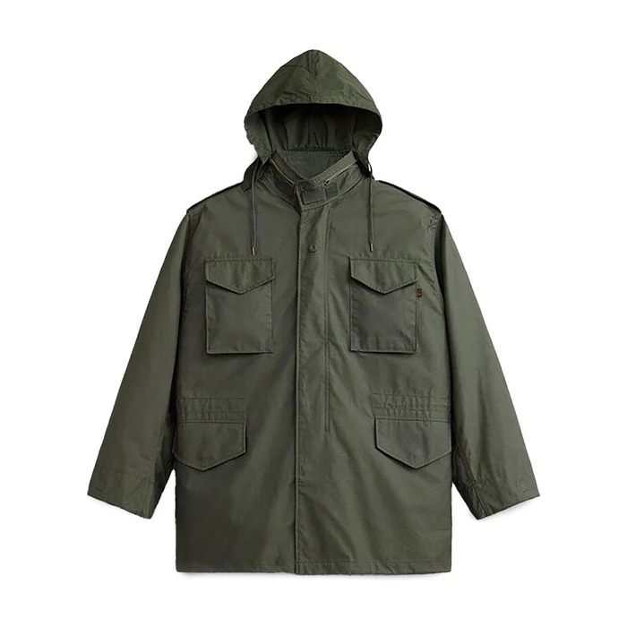 ALPHA ALPHA M-65 FIELD COAT<br>�ڥ���ե� M-65 �ե������ �����ȡۥ�� �ߥ꥿�꡼ �����奢�� �����ȥɥ� ���ȥ꡼�� �Х��� �ġ���� �ݥ��å� �ɥåȥܥ��� ���åѡ� �������� ���åȥ� ������ɥ��顼 �٥륯�� ���� ARMY �����ߡ�