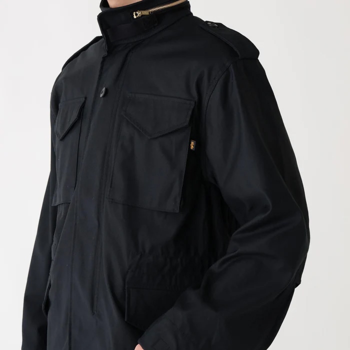 ALPHA ALPHA M-65 FIELD COAT<br>�ڥ���ե� M-65 �ե������ �����ȡۥ�� �ߥ꥿�꡼ �����奢�� �����ȥɥ� ���ȥ꡼�� �Х��� �ġ���� �ݥ��å� �ɥåȥܥ��� ���åѡ� �������� ���åȥ� ������ɥ��顼 �٥륯�� ���� ARMY �����ߡ�