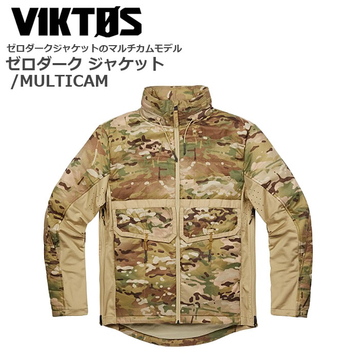 VIKTOS ���������� ���㥱�å�/MULTICAM<br>�ڥ������ȥ� �ӥ��ȥ� zero dark insulated jacket/�ޥ������ۥ�� �ߥ꥿�꡼ ���Х� �����ȥɥ� ������ �л� �Х��� �ġ���� �����奢�� �����ƥ����� �º� ���� �ʥ����� �ƥե��� ���� �ɴ� �� �� ��������