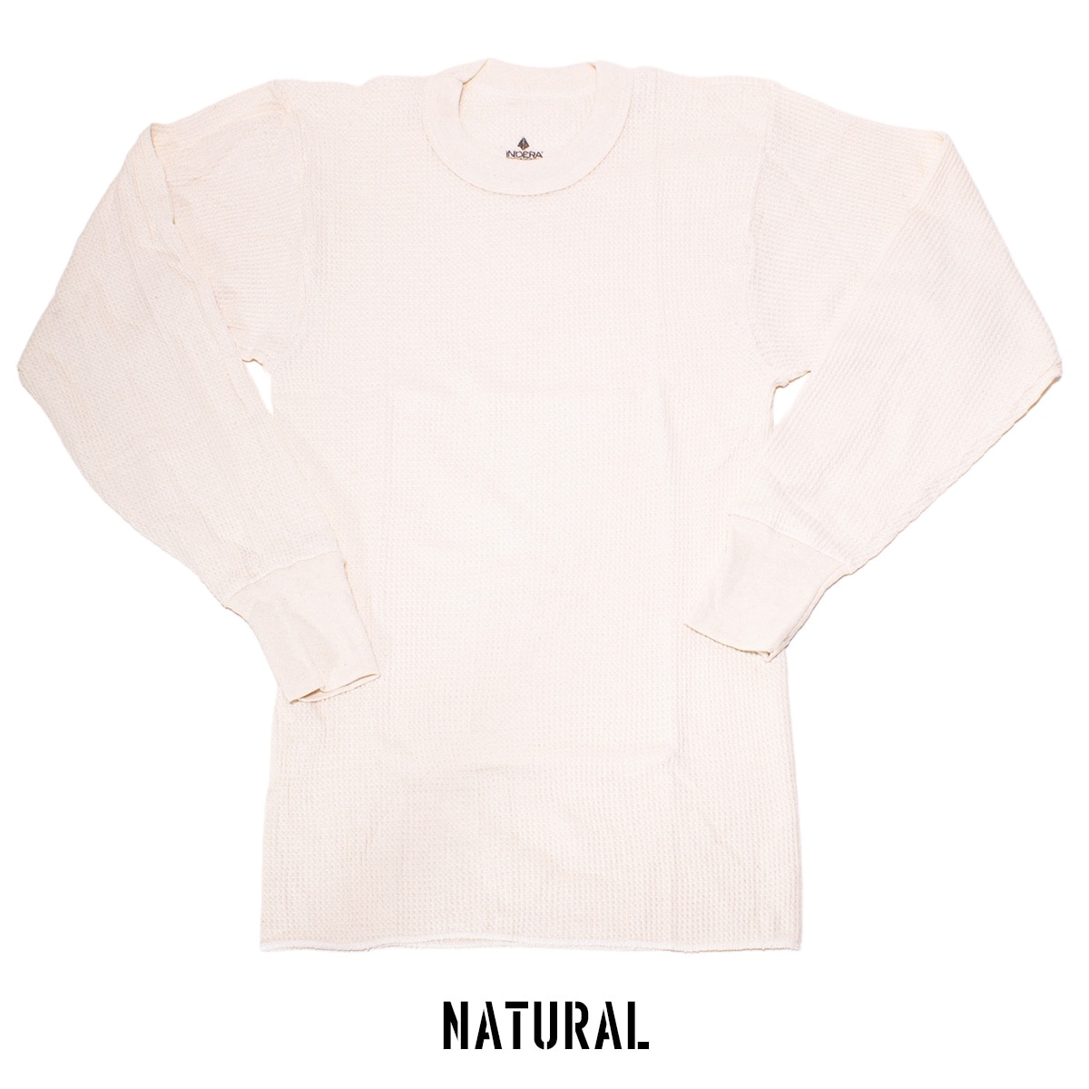 INDERA MILLS #839LS Men's Cotton Heavyweight Waffle Thermal Crew<br>�ڥ���ǥ� �ߥ륺 ��� ���åȥ� �إӡ��������� ��åե� �����ޥ� ���롼�ۥߥ꥿�꡼ �����ȥɥ�  ����ʡ� �ݲ� Ĺµ �ɴ� �١����쥤�䡼
