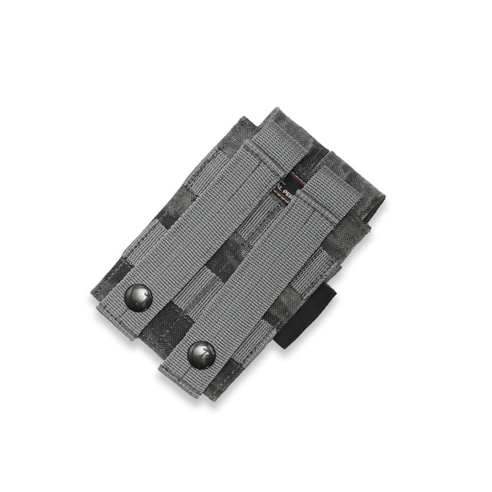 TP ���֥� �ԥ��ȥ�MAG�ݡ��� A-TACS GHOST<br>��tactical performance Double Pistol MAG Pouch�� ��� �ߥ꥿�꡼ ���Х� �����ȥɥ� �Х��� �ġ���� ��������� �ʥ����� �٥륯�� MOLLE OUTLET