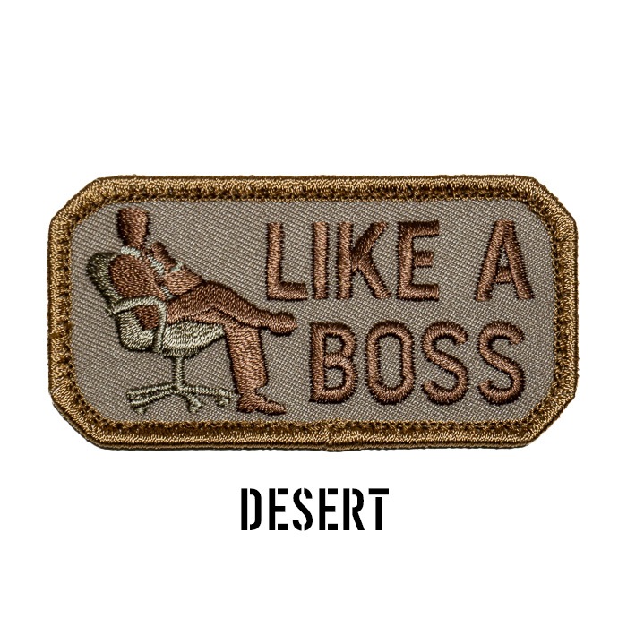 MSM Like A Boss Patch<br>MIL-SPEC MONKEY 饤  ܥ ѥåۥߥ꥿꡼ ХХ륲 åڥ ٥륯դ