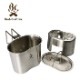 Bush Craft Inc. �����ƥ����󥯥å������å�<br>�ڥ֥å��奯��ե� Canteen Cooker Kit�ۥߥ꥿�꡼ �����ȥɥ� ������ ���å� ��å� ���ȥ� ���ȡ��� Ĵ����� ���ƥ�쥹 �ե��ǥ����ƥ��� �Х��� �ġ���� ��������� ��ž�� �л� ι�� �ɺ� ���Х��Х� �ҳ�