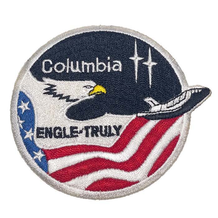NASA PATCH  Columbia ENGLE-TRULY<br>�ڥʥ� �ѥå� ������ӥ������󥰥롦�ȥ��롼�꡼��<br> �ߥ꥿�꡼ �����ȥɥ� �����奢�� ���Х� �ɽ� ��åڥ� �ѥå��ѥͥ� �٥륯�� ���� ���� �����ץ�