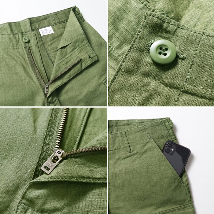 HOUSTON 1883 RIPSTOP BDU PANTS�ڥҥ塼���ȥ� ��åץ��ȥå� BDU�ѥ�ġ� ��� �����奢�� ���ȥ꡼�� �����Х� �Х��� �ġ���� 6�ݥ��å� �������ѥ�� ������� ������� �ҥ塼���ȥ� houston 1883