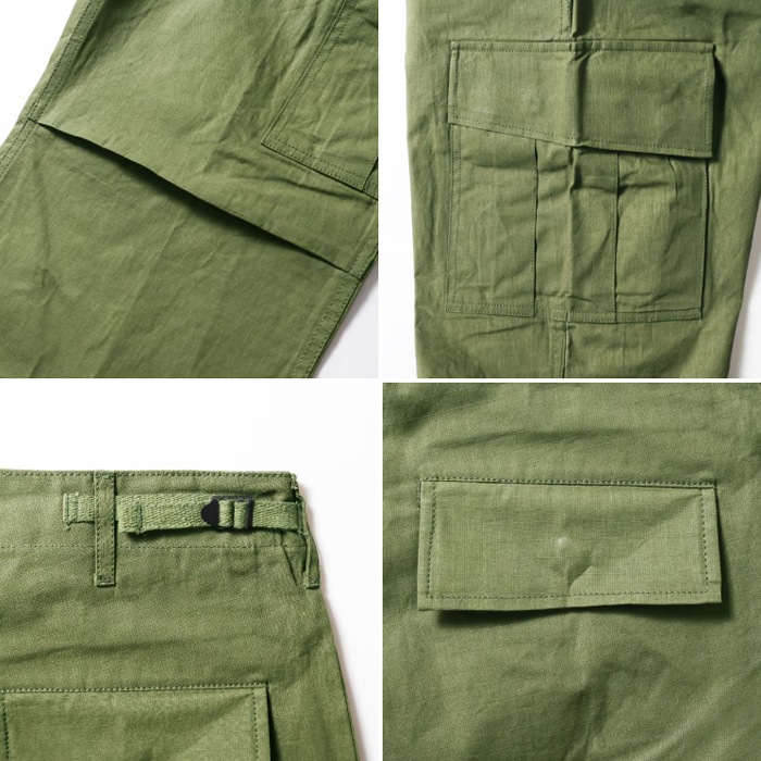 HOUSTON 1883 RIPSTOP BDU PANTS�ڥҥ塼���ȥ� ��åץ��ȥå� BDU�ѥ�ġ� ��� �����奢�� ���ȥ꡼�� �����Х� �Х��� �ġ���� 6�ݥ��å� �������ѥ�� ������� ������� �ҥ塼���ȥ� houston 1883