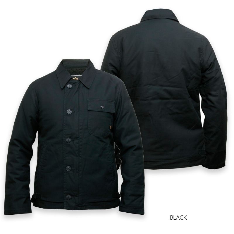 Alpha Ta1166 A 2 デッキジャケット Br アルファ Deck Jacket メンズ ミリタリー アウトドア コットンサテン ナイロンボア 防寒 通販 コットン ウール ファントム通信販売