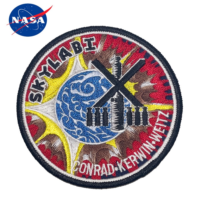 NASA PATCH  SKYLAB 1<br>�ڥʥ� �ѥå� ���������1��<br> �ߥ꥿�꡼ �����ȥɥ� �����奢�� ���Х� �ɽ� ��åڥ� �ѥå��ѥͥ� �٥륯�� ���� ���� �����ץ�