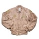 US CWU-45/P FLIGHT JACKET 05`s TAN COLOR <br>���Ʒ� CWU-45/P �ե饤�ȥ��㥱�å� 2005ǯ�� ���󥫥顼�� <br>��� �ߥ꥿�꡼ �����ȥɥ� �����奢�� �Х��� �ǥåɥ��ȥå� ��ʪ������ ǯ��ʪ