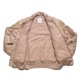 US CWU-45/P FLIGHT JACKET 05`s TAN COLOR <br>���Ʒ� CWU-45/P �ե饤�ȥ��㥱�å� 2005ǯ�� ���󥫥顼�� <br>��� �ߥ꥿�꡼ �����ȥɥ� �����奢�� �Х��� �ǥåɥ��ȥå� ��ʪ������ ǯ��ʪ