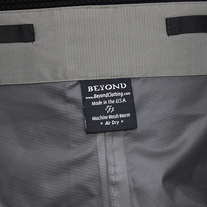 �ڼ�ʪ�����ʡ�BEYOND CLOTHING �����������ץ롼�եѥ��<br>�ڥӥ��� ���������� WaterProof Pants�ۥ�� �ߥ꥿�꡼ �����ȥɥ� �ȥ饦���� ADS Gore-tex �ɿ�Ʃ��