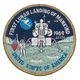 NASA PATCH  FIRST LUNAR LANDING OF MANKIND 1969<br>�ڥʥ� �ѥå� ���ݥ�11�� ������Φ 1969ǯ��<br> �ߥ꥿�꡼ �����ȥɥ� �����奢�� ���Х� �ɽ� ��åڥ� �ѥå��ѥͥ� �٥륯�� ���� ���� �����ץ�