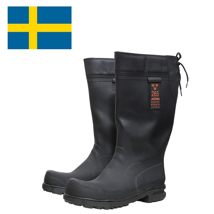 �ڼ�ʪ�����ʡۥ��������ǥ� M90 ��С��֡���/�ǥåɥ��ȥå�<br>��Sweeden Rubber Boots/Deadstock�ۥ�� �ߥ꥿�꡼ �����ȥɥ� ������ �����奢�� �Х��� �ġ���� Acton�� �饤�ʡ��� �ɴ� Ĺ�� �̲� ���������ǥ� ��ʪ �ɿ� �㤫�� �� ����� ���