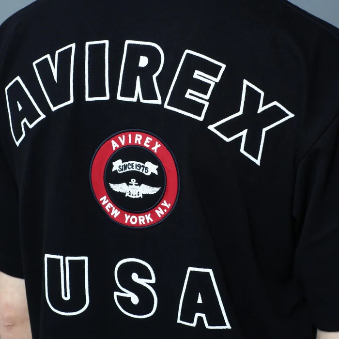 AVIREX VARSITY LOGO T-SHIRT 2.0<br>ڥӥå Сƥ  T2.07834934012  ǥ ߥ꥿꡼ ȥɥ 奢 T ץ졼 åɥ顼 롼ͥå ɽ å å