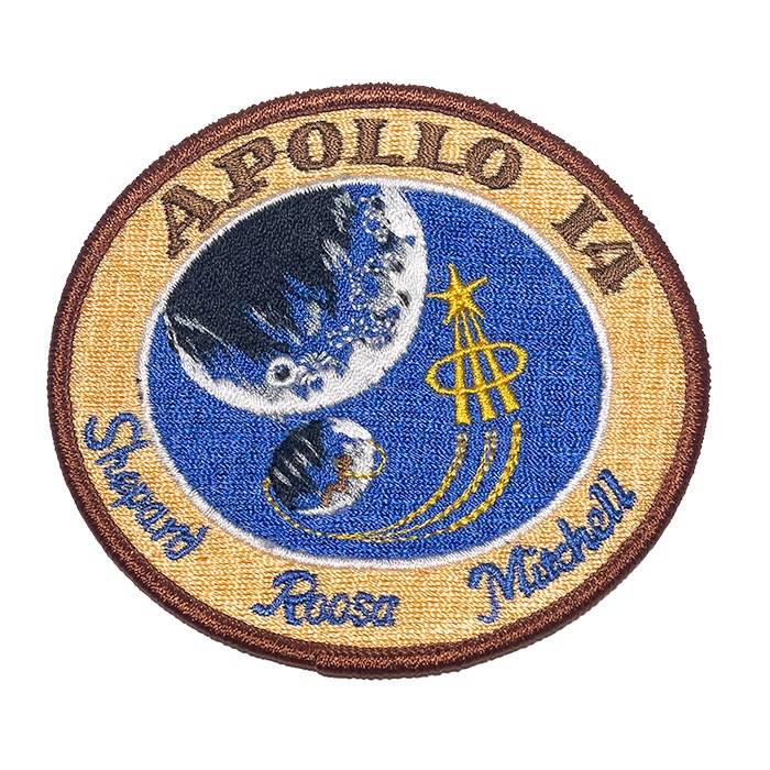 NASA PATCH  APOLLO 14<br>�ڥʥ� �ѥå� ���ݥ�14���<br> �ߥ꥿�꡼ �����ȥɥ� �����奢�� ���Х� �ɽ� ��åڥ� �ѥå��ѥͥ� �٥륯�� ���� ���� �����ץ�