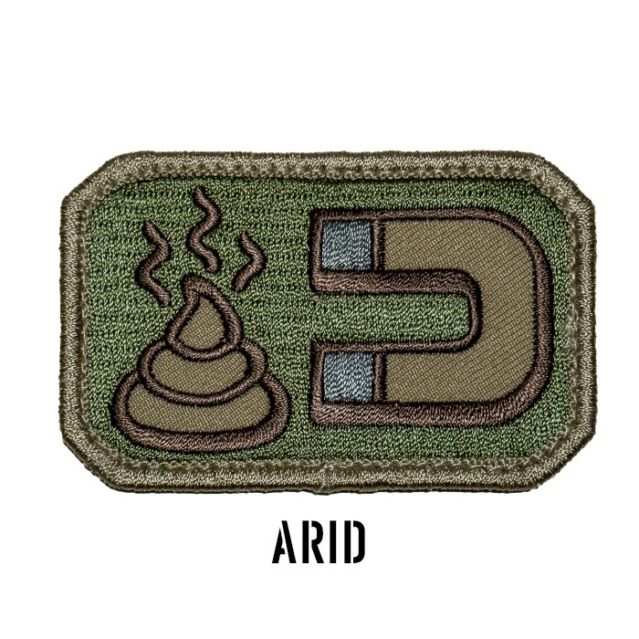 MSM Shit Magnet Patch<br>MIL-SPEC MONKEY å ޥͥå ѥåۥߥ꥿꡼ ХХ륲 åڥ ٥륯դ