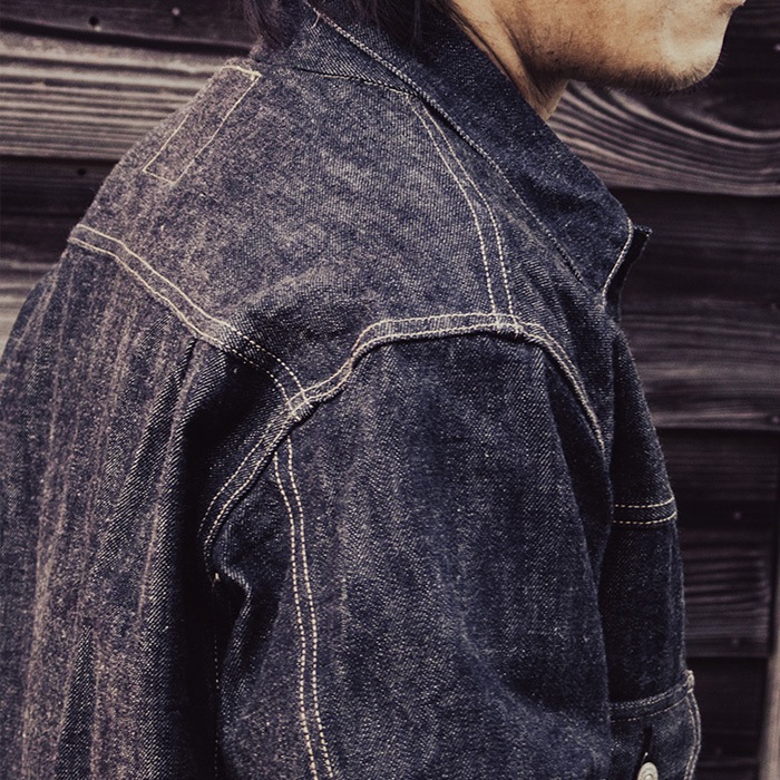 YAMAMOTO CO.LTD. DENIM JACKET 2nd MODEL BLUE<br>�ڥ�ޥ�ȥ��ꥸ�ʥ�  �ǥ˥ॸ�㥱�å� 2nd��ǥ� �֥롼�ۥ�� �����奢�� ���ȥ꡼�� �Х��� �ġ���� �ս�ʪ �������� ���硼�Ⱦ� �ǥ˥� DENIM ��ޥ�ȥ��ꥸ�ʥ� ������� �֥롼 �ǥ����