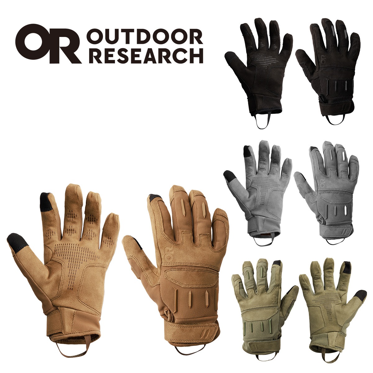 Outdoor Research  #322658 Ironsight �� Glove�ڥ����ȥɥ��ꥵ���� �������󥵥��� �� �������֡�<br>��� ��ǥ����� �ߥ꥿�꡼ �����ȥɥ� �����奢�� �Х��� �ġ���� ��������� ������ �л� ���Х��Х륲���� ���å������꡼���б�