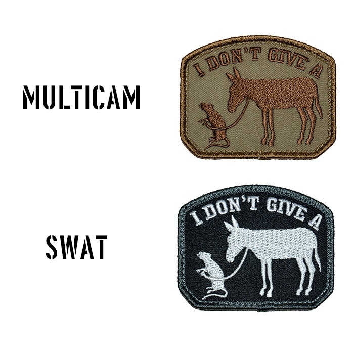 MSM Rat's Ass Patch<br>��MIL-SPEC MONKEY ��å� ���� �ѥå��ۥߥ꥿�꡼ ���Х��Х륲���� ��åڥ� �٥륯���դ�