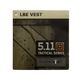 5.11 58631 LBE VEST DARK EARTH��5.11 VTAC LBE �٥��� �ե�åȥ������������ۥߥ꥿�꡼ ���Х��Х륲���� �Хå��ѥå� �����ȥɥ� �л� �ġ���� �ͷ� 5.11 �٥��� LE POLICE �ݥꥹ LA FBI DEA ATF ��ʪ �ץ졼�ȥ���ꥢ �ٻ� �٥��� ���