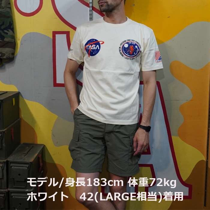 TEDMAN TDSS-568 NASA PRINT TEE<br>ڥƥåɥޥ ʥ ץ  Tġۥ ߥ꥿꡼ 奢 ȥɥ ȥ꡼ Х Ⱦµ ȥåץ ʡ åȥ NASA ʥ ȥ   å ǥӥ ץ