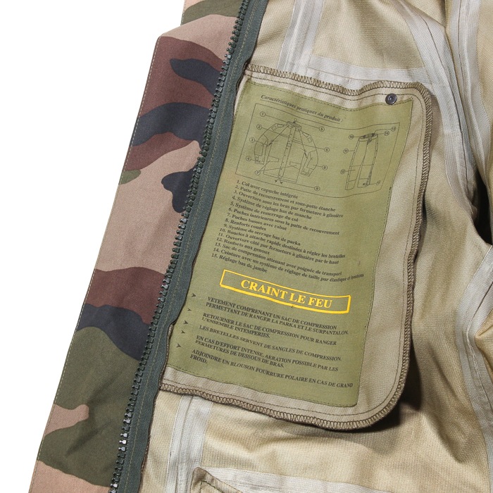 ���ʪ�����ʢ�FRENCH 3-LAYER PARKA<br>�ڥե�󥹷� 3�쥤�䡼 �ѡ����ۥ�� �ߥ꥿�꡼ �����ȥɥ� woodland ���åɥ��� �����ѡ� �ե��� �ե쥯���� �º� �ե�󥹷� ������ �л� �ɿ� �߱� ���� Ʃ��