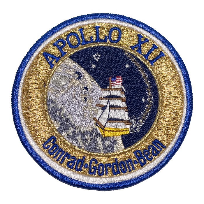 NASA PATCH  APOLLO 12<br>ڥʥ ѥå ݥ12<br> ߥ꥿꡼ ȥɥ 奢 Х ɽ åڥ ѥåѥͥ ٥륯   ץ