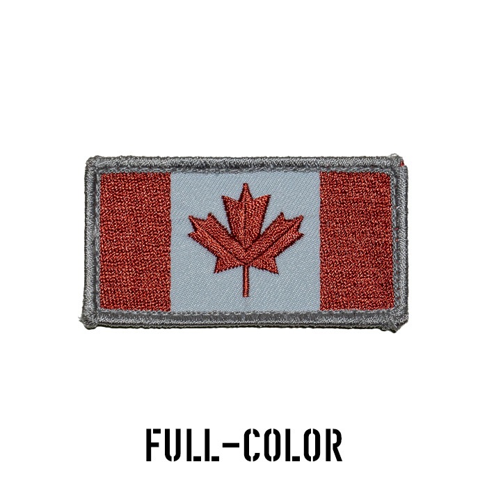 MSM Canadian Flag Patch<br>MIL-SPEC MONKEY ʥǥ ѥåۥߥ꥿꡼ ХХ륲 åڥ ٥륯դ