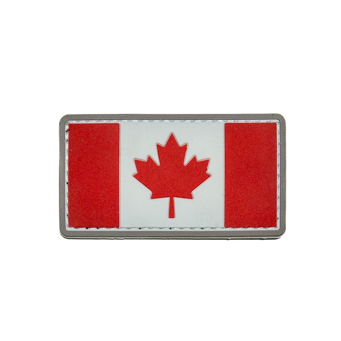 MSM Canadian Flag PVC Patch<br>MIL-SPEC MONKEY ʥǥ PVC ѥåۥߥ꥿꡼ ХХ륲 åڥ ٥륯դ