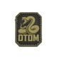 MSM DTOM PVC Patch<br>MIL-SPEC MONKEY DTOM PVC ѥåۥߥ꥿꡼ ХХ륲 åڥ ٥륯դ