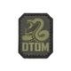 MSM DTOM PVC Patch<br>MIL-SPEC MONKEY DTOM PVC ѥåۥߥ꥿꡼ ХХ륲 åڥ ٥륯դ