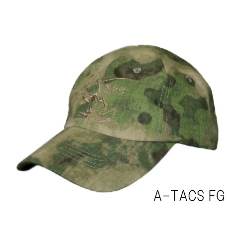 SKULL FROG ���� ����å� / A-TACS<br>�ڥ�����ե��å� logo cap������ �������� ������ �������å����� �ߥ꥿�꡼ ���Х��Х륲���� ���Х� �����������㥹����