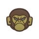 MSM Monkey Head PVC Morale Patch<br>MIL-SPEC MONKEY 󥭡إå PVC 顼 ѥåۥߥ꥿꡼ ХХ륲 åڥ ٥륯դ