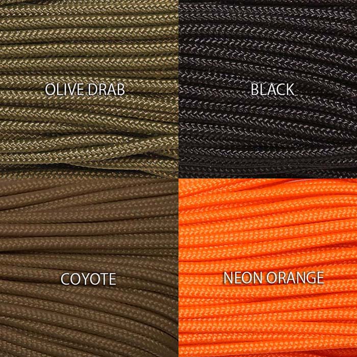 ATWOOD ROPE 4-STRAND 275 �ѥ饷�塼�ȥ�����<br>�ڥ��ȥ��å� ������ para cord�ۥߥ꥿�꡼ ���Х� �����ȥɥ� �����奢�� �Х��� �ġ���� ��������� �л� ������ DIY ����ե� �������� ���������꡼ �ʥ����� 2.4mm ����ꥫ�� �֥å��奯��ե� 100feet ��30m