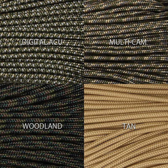 ATWOOD ROPE 4-STRAND 275 �ѥ饷�塼�ȥ�����<br>�ڥ��ȥ��å� ������ para cord�ۥߥ꥿�꡼ ���Х� �����ȥɥ� �����奢�� �Х��� �ġ���� ��������� �л� ������ DIY ����ե� �������� ���������꡼ �ʥ����� 2.4mm ����ꥫ�� �֥å��奯��ե� 100feet ��30m