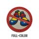 MSM No Clown Shoes PVC Patch<br>��MIL-SPEC MONKEY �Ρ� ���饦�� ���塼�� PVC �ѥå��ۥߥ꥿�꡼ ���Х��Х륲���� ��åڥ� �٥륯���դ�
