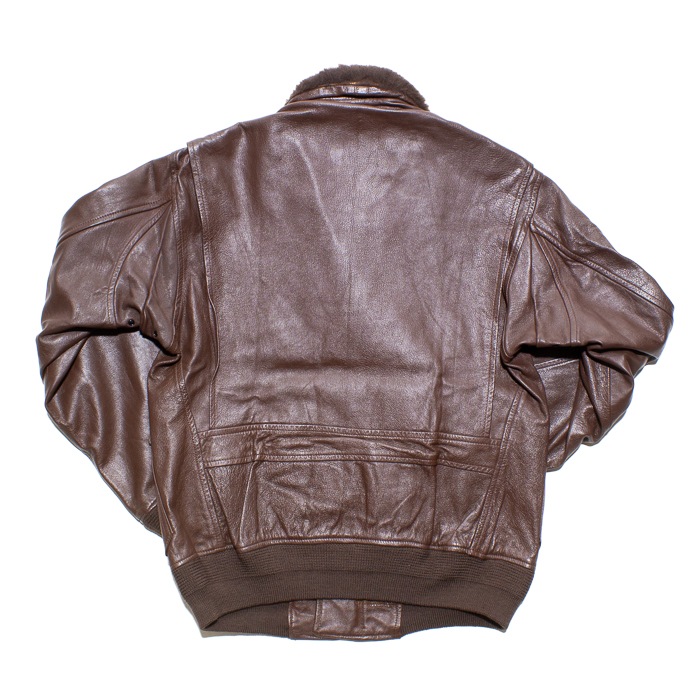 US NAVY G-1 LEATHER JACKET WILLIS&GEIGER INC.<br>���Ƴ��� G-1 �쥶�����㥱�å� �����ꥹ����������������<br>��� �ߥ꥿�꡼ �����ȥɥ� ���Х��Х륲���� ���Х�  