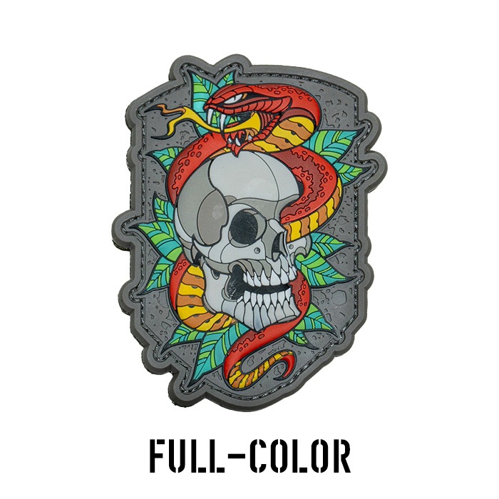 MSM Skull Snake 2 Morale Patch<br>��MIL-SPEC MONKEY ������ ���͡��� 2 ��顼�� �ѥå��ۥߥ꥿�꡼ ���Х��Х륲���� ��åڥ� �٥륯���դ�